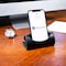 Dacasso Black Leather Foldable Cell Phone Holder EI-1011 - alternate 8